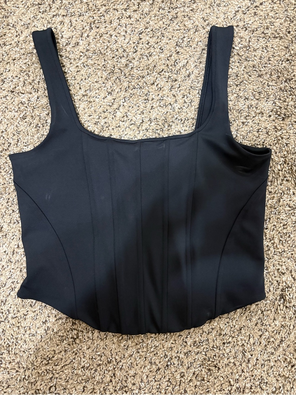 Express Black Corset Top